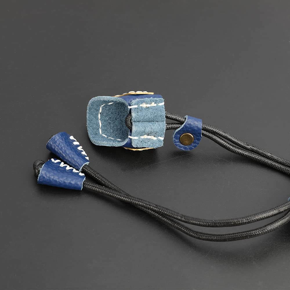Gant De Tir à L'arc En Cuir Véritable - Protection Trois Doigts, Confort, Pour Archer Expérimenté