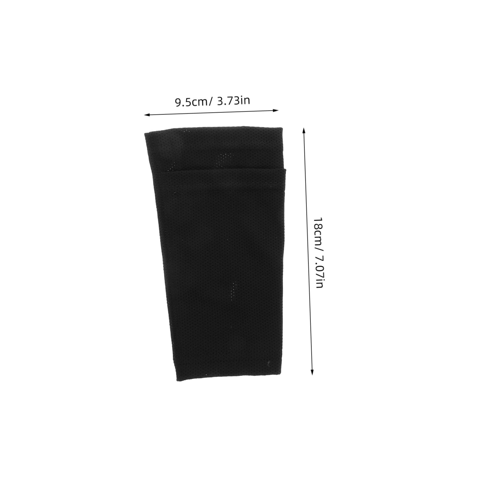 BESPORTBLE 2-Pair Youth Soccer Shin Guards Leg Sleeves Men's Soccer Leg Protectors for Boys Comfortable and Nylon Material