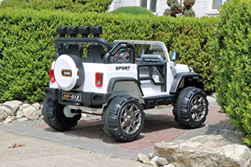 image for First Drive Large Truck - 2 Seater - 12v Four Motors Kids Electric Rid