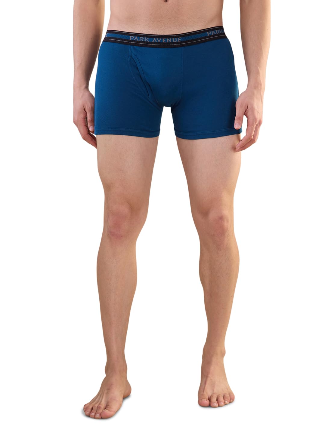 park avenue Men Regular Fit Solid Pattern Pure Cotton Trunk Purple-picture-33