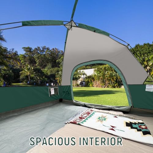 Image of CAMPROS CP Tents for Camping 2 /4 /6 Person, Waterproof Windproof Dome Tent