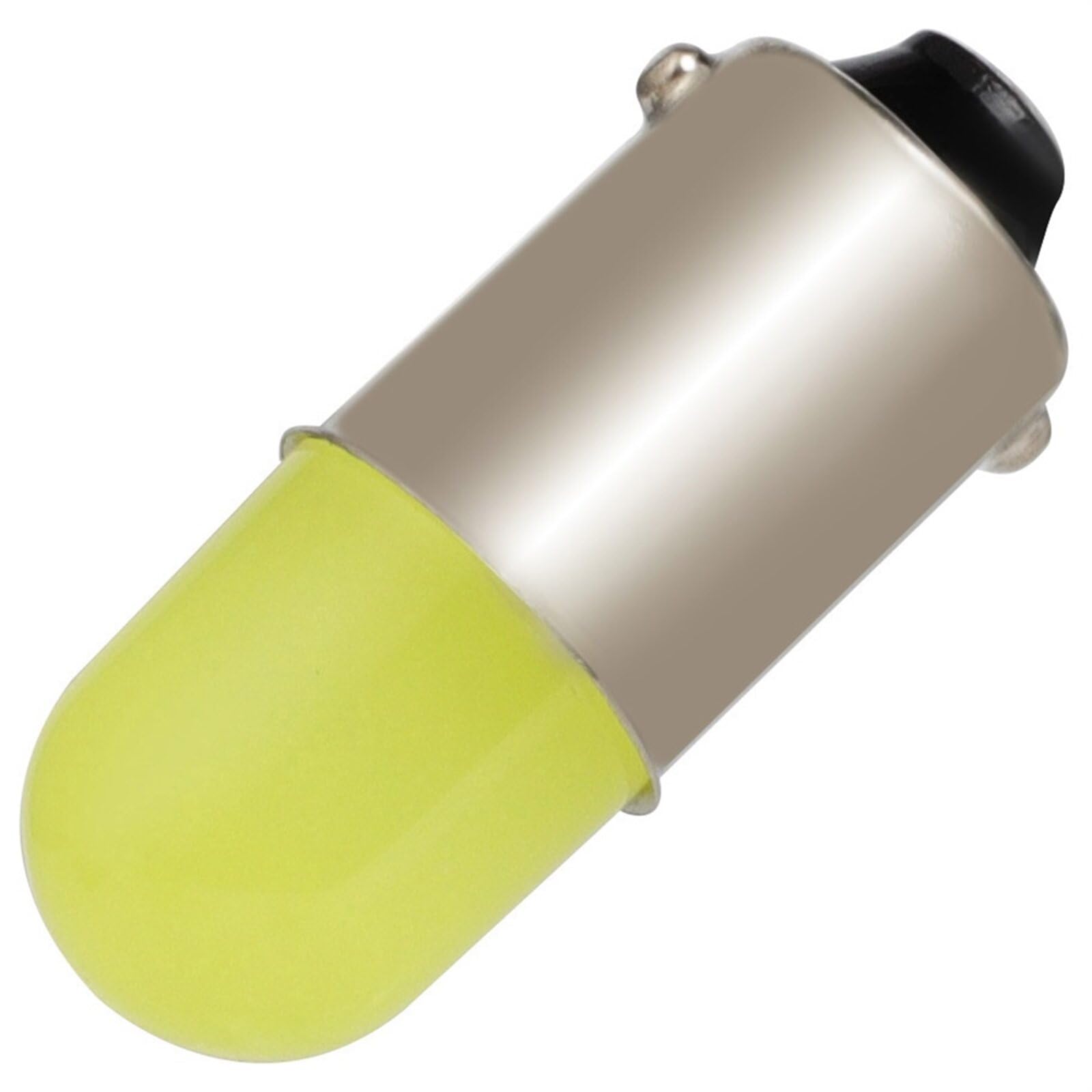 LBRST 10x BA9S White LED Bulb 12V/24V-40MA-40LM Car Dashboard Gauge Speedometer Odometer Bulb