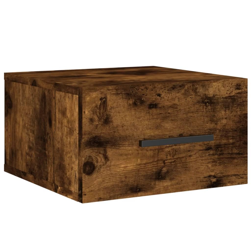 Meuble de chevet mural pour chambre à coucher au design épuré