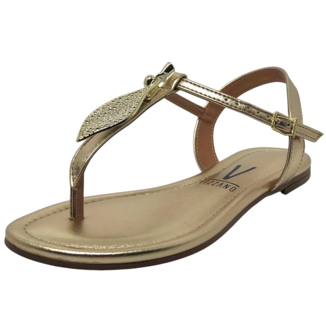 Sandalia Feminina Rasteira Casual Dourada Dia a Dia Vizzano em promoção! Veja a oferta e mais achadinhos de Sandálias 2 Hoje é o melhor dia para comprar Sandalia Feminina Rasteira Casual Dourada Dia a Dia Vizzano com aquele preço maroto! Promoção! Aproveite a oferta! 2