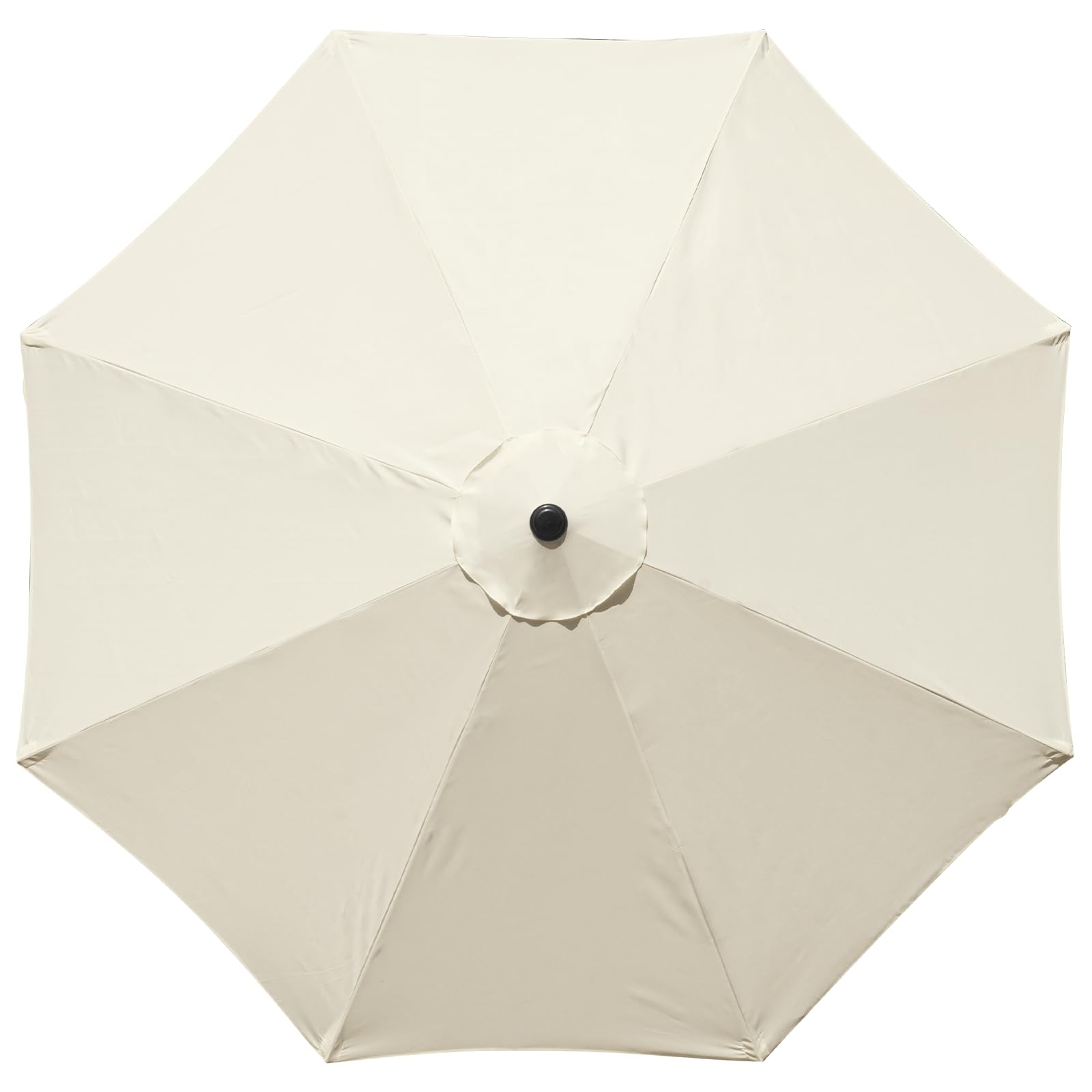 YOUGE OUTDOOR 10Feet Patio Umbrella Replacement Canopy, For 8 Ribs,Market and Table Umbrella Top,Universal Strong and Thick Umbrella Canopy,UV