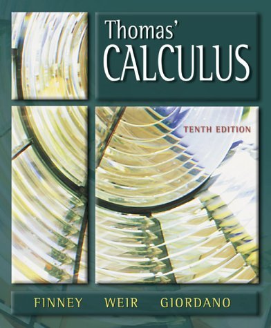 Calculus and Analytic Geometry, 10th Ed. Hardcover – 24 July 2000