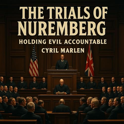 The Trials of Nuremberg Audiolivro Por Cyril Marlen capa