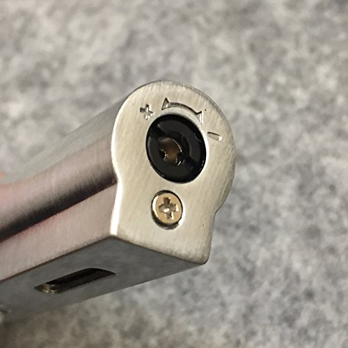 Encendedor antorcha a prueba de viento 2 unidades plateado miniatura 6