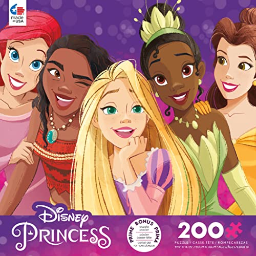Ceaco 2242-14 Disney Friends - Princess Party - Oversized 200 Piece Jigsaw Puzzle thumb #1