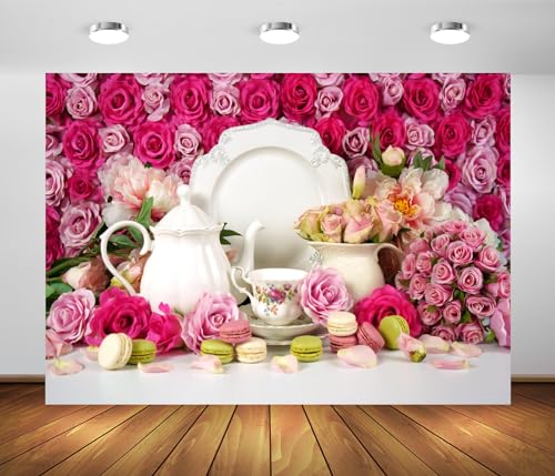 BELECO fondo textil 7x5ft para fotografía y decoración miniatura 1