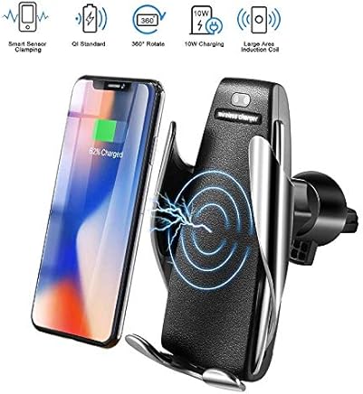 bqmqolove 10W Fast Car Air Vent Mount inal?mbrico QI Cargador de detecci?n infrarroja de sujeci?n inal?mbrico Cargador de Coche Soporte para tel?fono bqmqolove 10W Fast Car Air Vent Mount inal?mbrico QI Cargador de detecci?n infrarroja de sujeci?n inal?mbrico Cargador de Coche Soporte para tel?fono