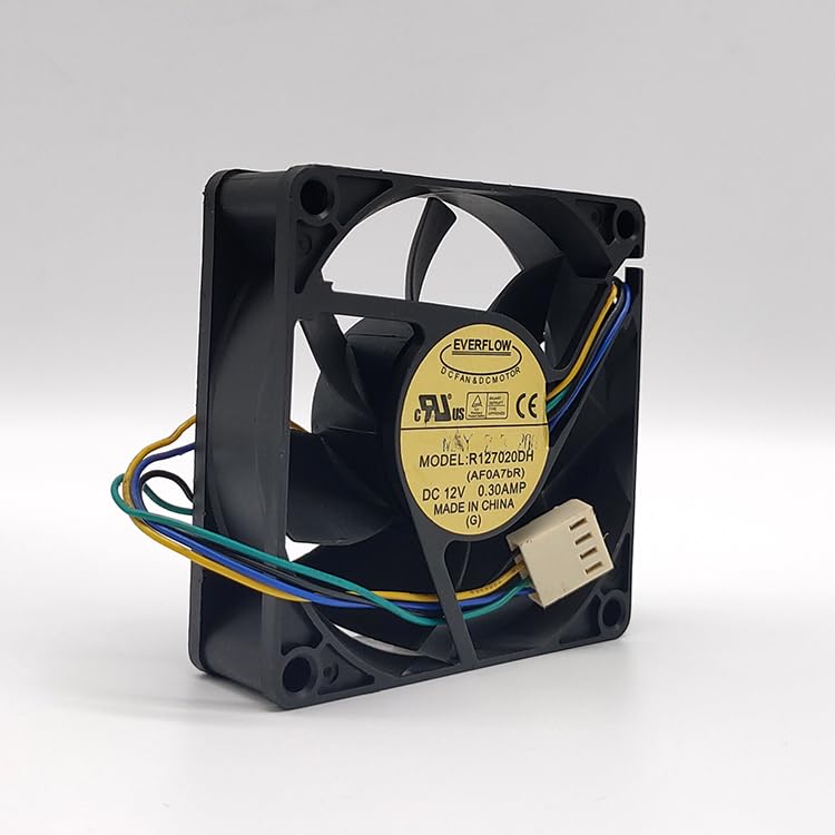NZNYDNL 7020 12V 0.30A R127020DH 7CM Computer Motherboard 4Pin CPU Cooling Fan