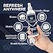 Oxford & Wells Premium Ironing Starch Wrinkle Releaser Spray for Clothes – Anti-Static, Refresher for All Fabrics, Non-Aerosol, Medium Hold, Spot-Free Finish – Original Scent, 12 Oz, Pack of 3