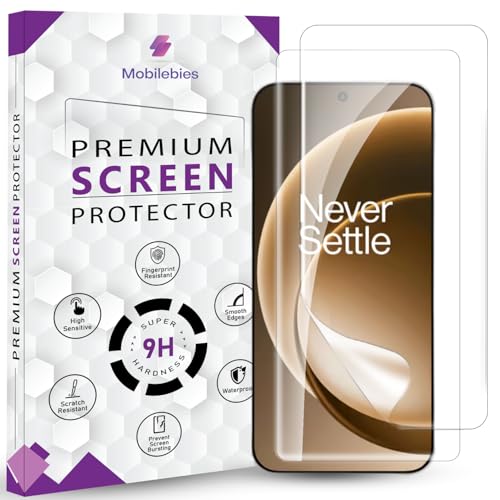 Image of 2 Pack Unbreakable Membrane Screen Protector Guard Compatible For Oneplus 15 5G, 6.78 Inch | Hydrogel Membrane Ultra Smooth Touch, fingerprint working with installation kit and guide