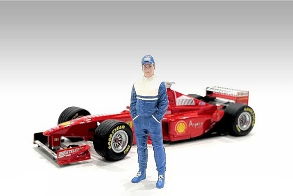 Amazon.com: ModelToyCars Racing Legends - The 90s Driver A, Blue