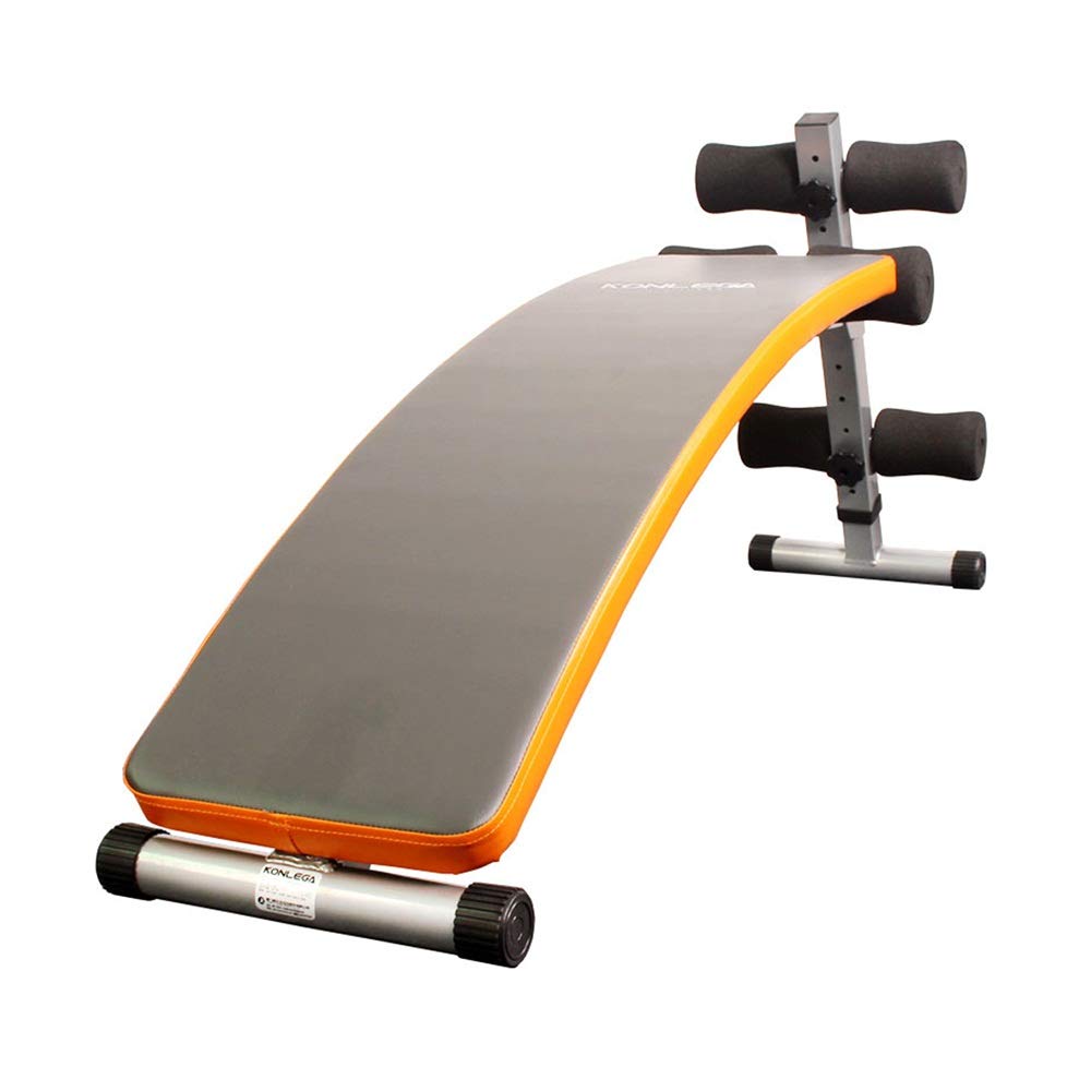 Weight bench Weight Bench, Commercial Supine Board Widened Panel dominal Plate Exercise Fitness Equipment Curved Sit-up Board workout bench
