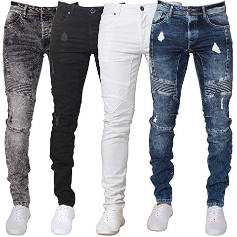 Jeans Enzo homme super skinny Cover