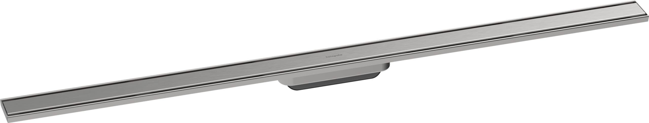hansgrohe RainDrain Original - Caniveau de douche linéaire 1200mm, Siphon de sol, Acier inoxydable brossé, 56201800