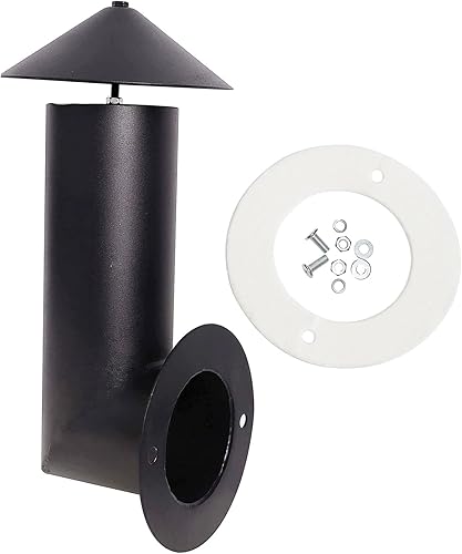 Chimenea de repuesto con junta para fumadores de remolacho, Pit Boss, Camp Chef y otras parrillas de pellets