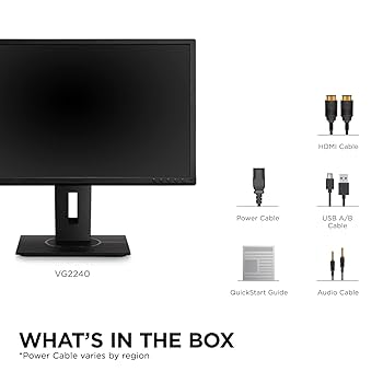 Amazon.com: ViewSonic VG2240 22 Inch 1080p Ergonomic Monitor