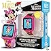 Accutime Kids Disney Minnie Mouse Pink Educational, Touchscreen Smart Watch Toy for Girls, Boys, Toddlers - Selfie Cam, Learning Games, Alarm, Calculator, Pedometer and More (Size: 40mm)