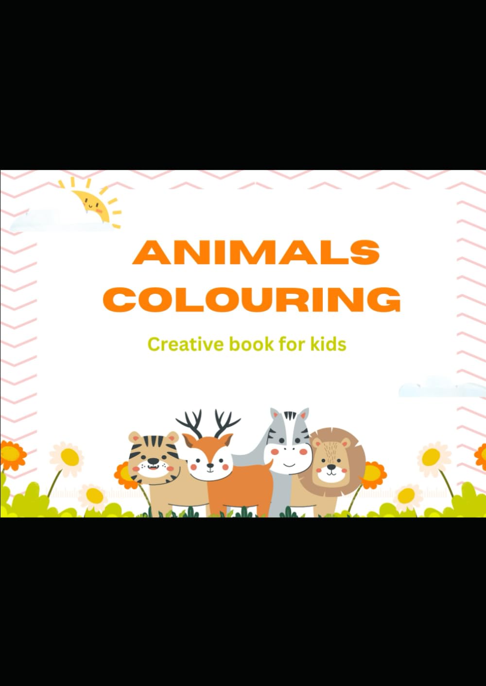 Animal colouring book: Kids colour book