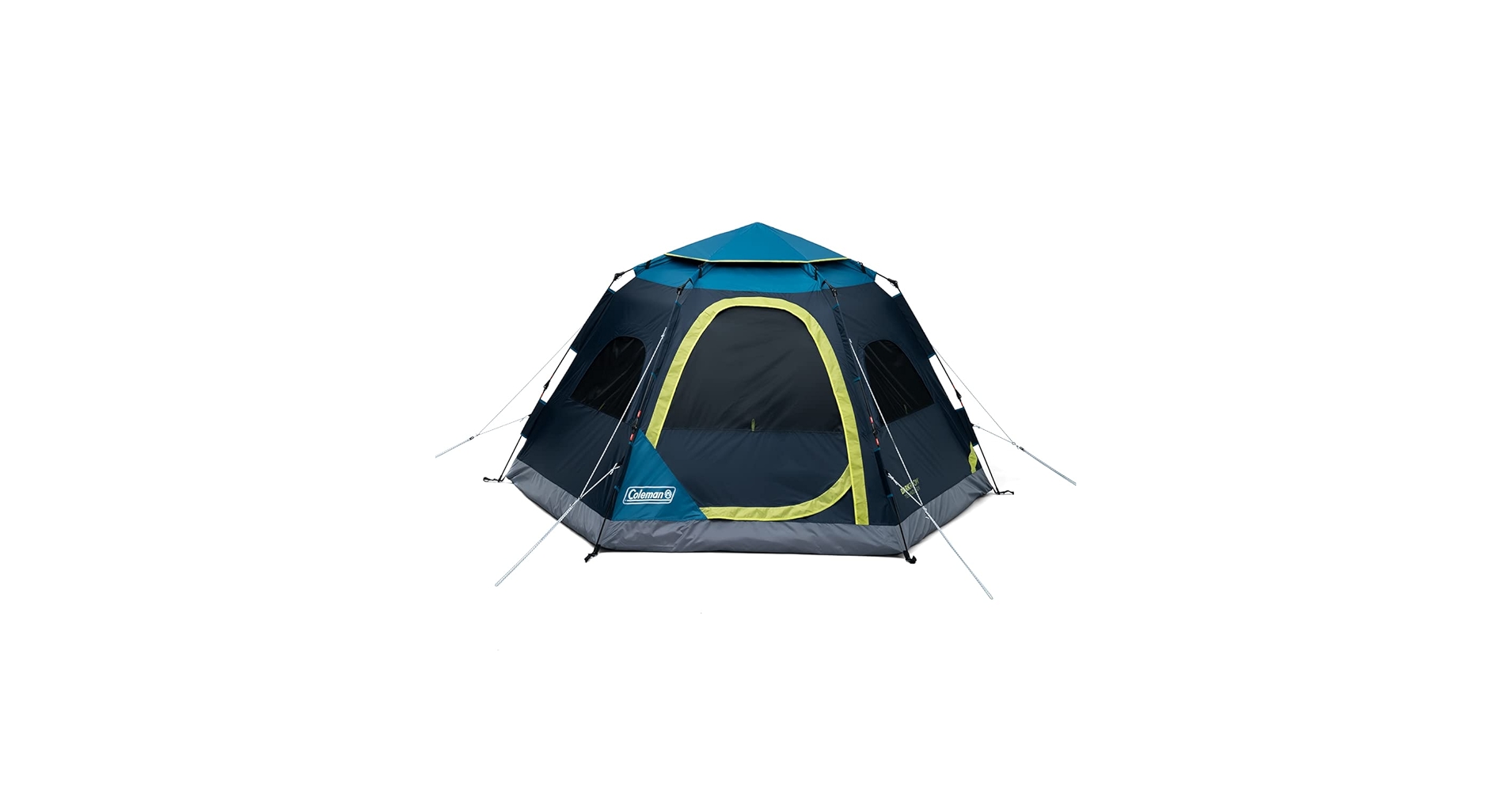 Coleman Camp Burst Dark 4人用テント LEDランタン Amazon.com : Coleman 4-Person Camping Tent, Pop-Up Camp