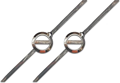 Kozak Logo Stripe – Emblemas con rayas – Juego de 2 piezas – Compatible con todos los modelos Volvo Trucks 2018 y más recientes – Logotipo de