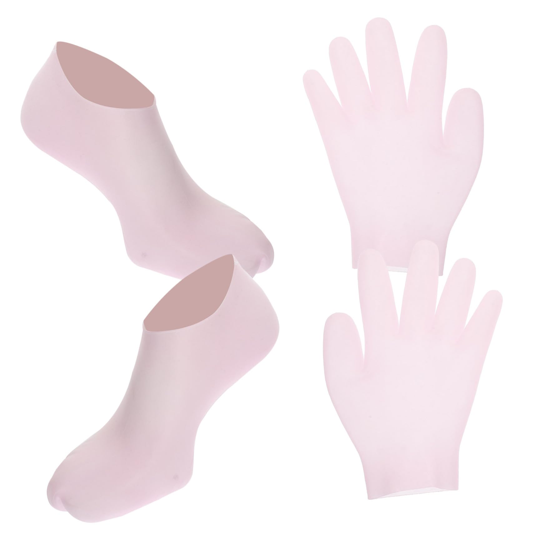 VICASKY Elastic Moisturizing Gloves Socks Pair Dry Hand Foot Care Ray Protection Comfortable Fit for Women