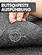 shinfly Schreibtischunterlage Filz, 120X60cm, Schreibtisch Unterlage, Rutschfester Desk Mat, Office-Desktopschutz, Schreibtischmatte für Homeoffice Ausstattung (Dunkelgrau)