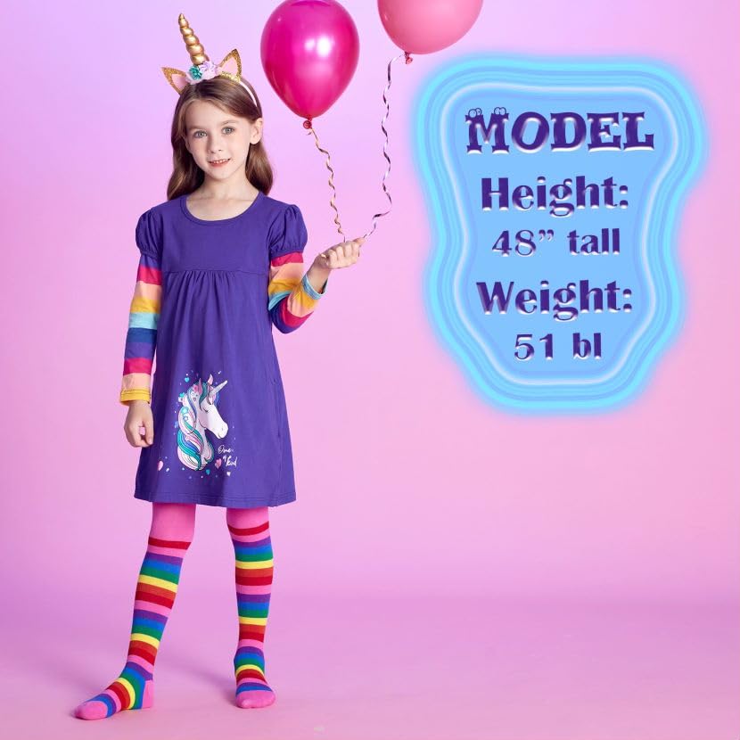 VIKITA Girls tights Cotton Leggings in Spring fall winter stripe socks for girls 3-8 years2