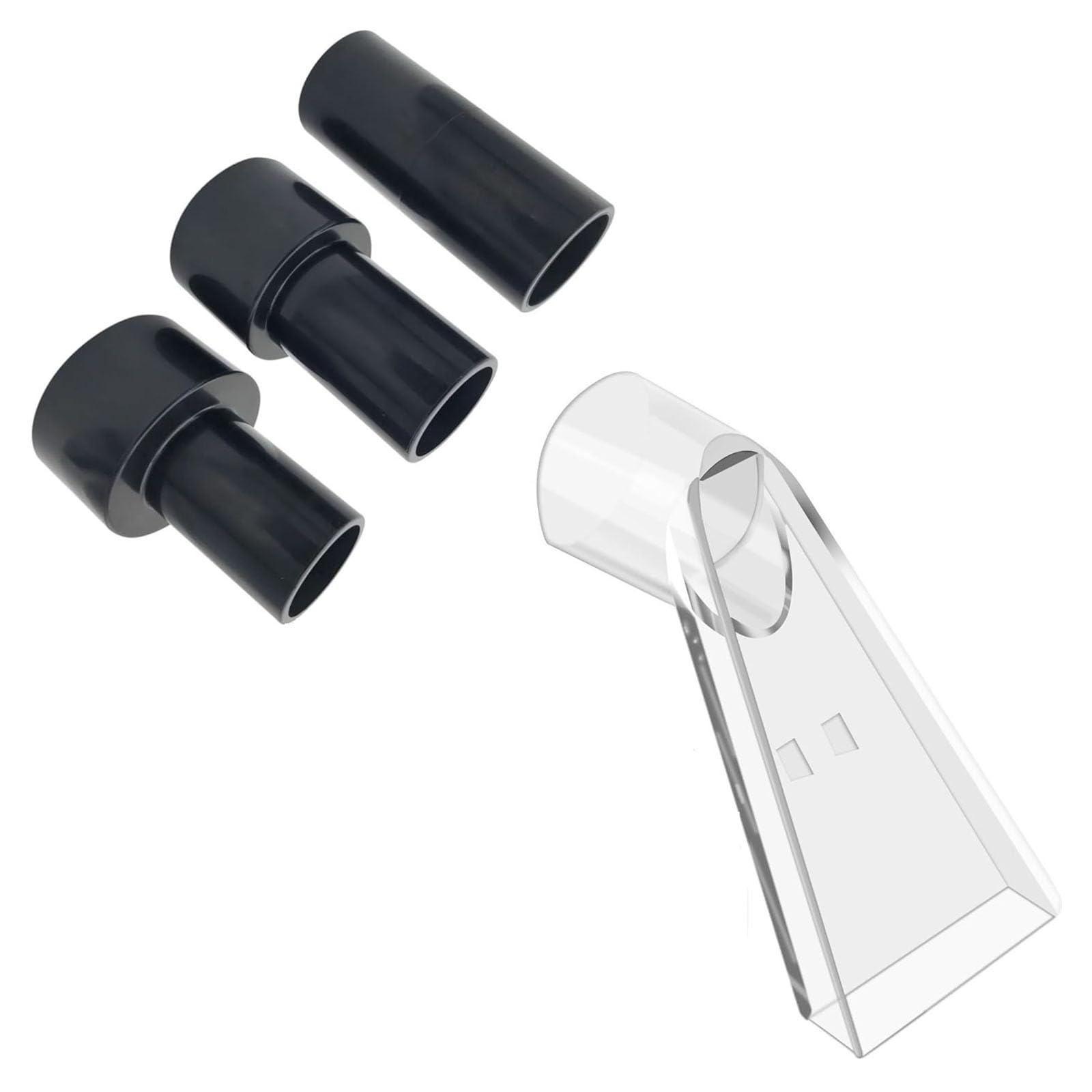 TFAOYS Various Surfaces Vacuum Nozzles Set Universally Compatibility for Home Carpet Sofa Cleaning and Automotive Applications Vacuum Extractor Attachment