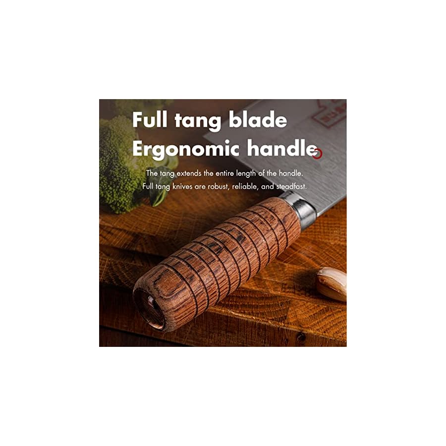 SHI-BA-ZI-ZUO-Cleaver-Knife-Meat-Cleaver-8-inch-Professional-Chef-Knife-Stainless-Steel-Vegetable-Knife-Safe-Non-stick-Finish-Blade-with-Anti-slip-Wooden-Handle SHI BA ZI ZUO Cleaver Knife Meat Cleaver 8-inch Professional Chef Knife Stainless Steel Vegetable Knife Safe Non-stick Finish Blade with Anti-slip Wooden Handle