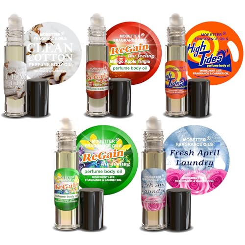 MOBETTER FRAGRANCE OILS Unisex Perfume Body Oil Bundle - Set