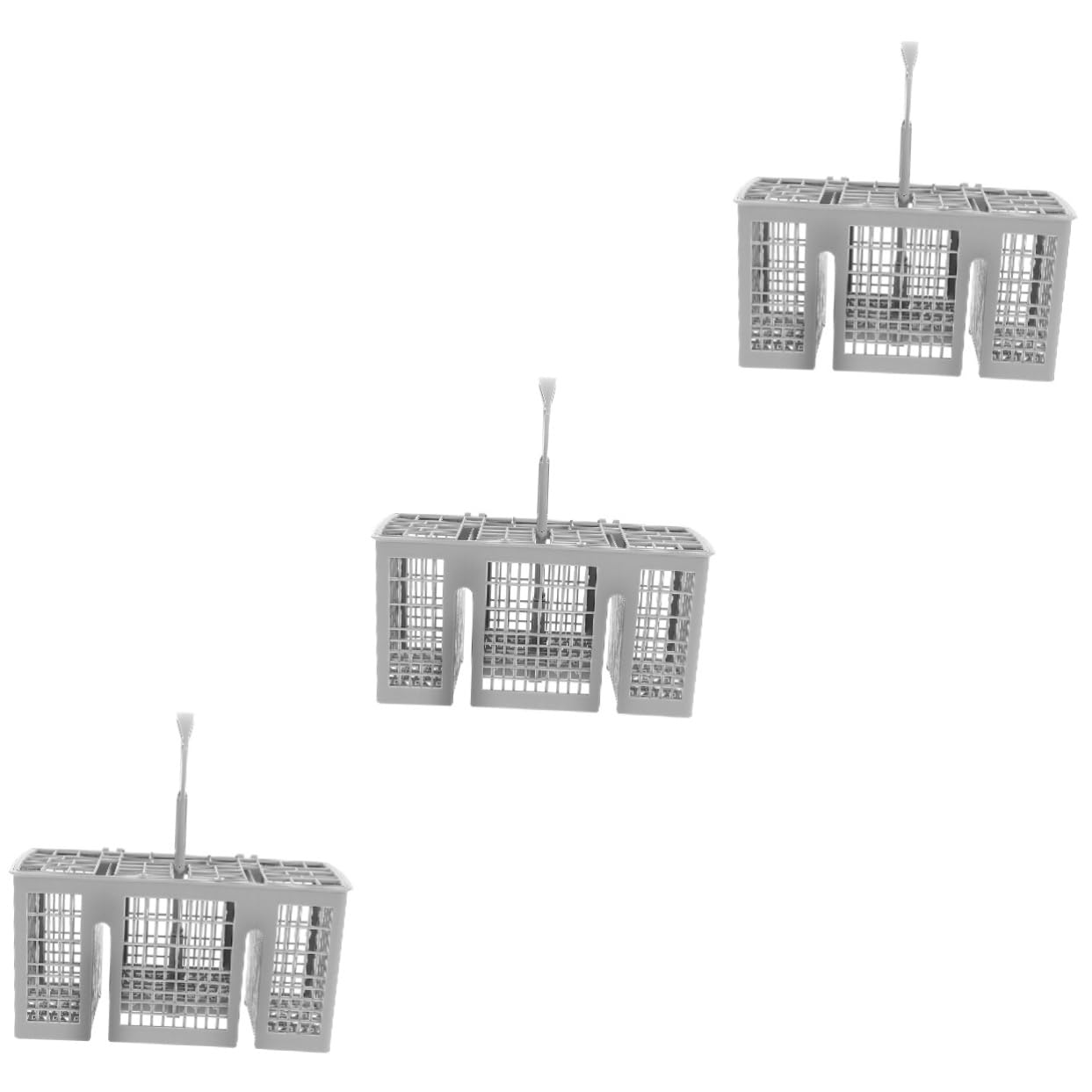 Uonlytech 3piezas Cesto De Cubiertos Para Lavavajillas De Diseño Organizador De Utensilios Para Almacenamiento Cocinas y Lavavajillas Para y