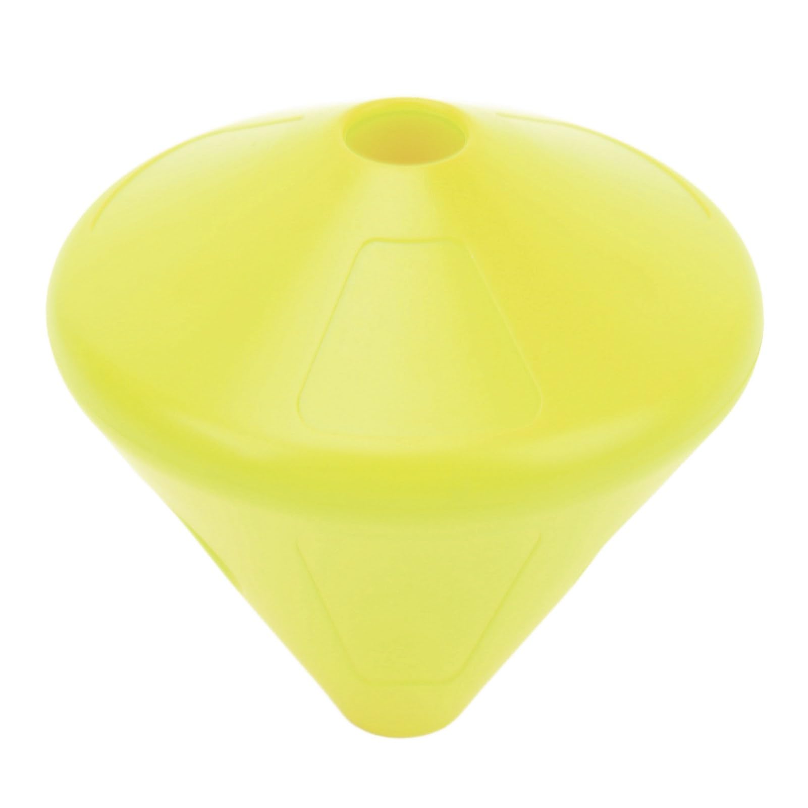 ABS Freediving Lanyard Fixer, Compact Freediving Rope Safety Stopper Increases Safety Underwater (Fluorescent Yellow)