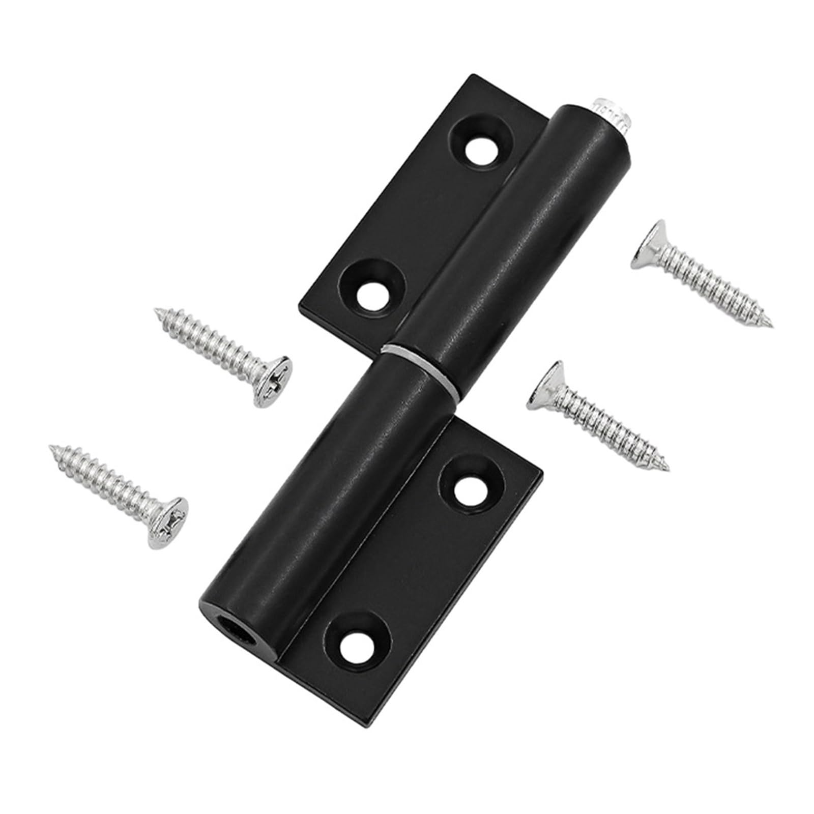 Rgoemhj D Plastic Steel Flat Hinge Folding Aluminum Alloy Screen Window Loose Leaf Etachable Home Improvement Oor Hardware For Windows(D)