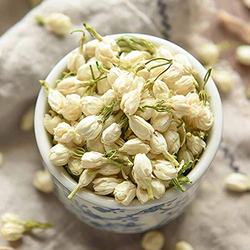 通用 50g-500g Peso no aromático Secado 100% Natural de la pérdida del té de la Flor del Brote de jazmín (50g) - Imagen 5