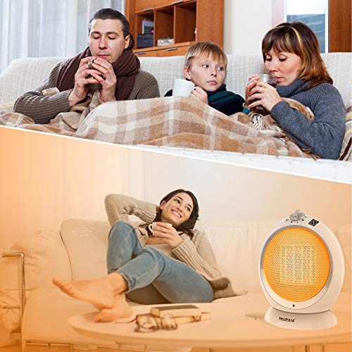 HeiPard Stufetta Elettrica 2s PTC Riscaldamento