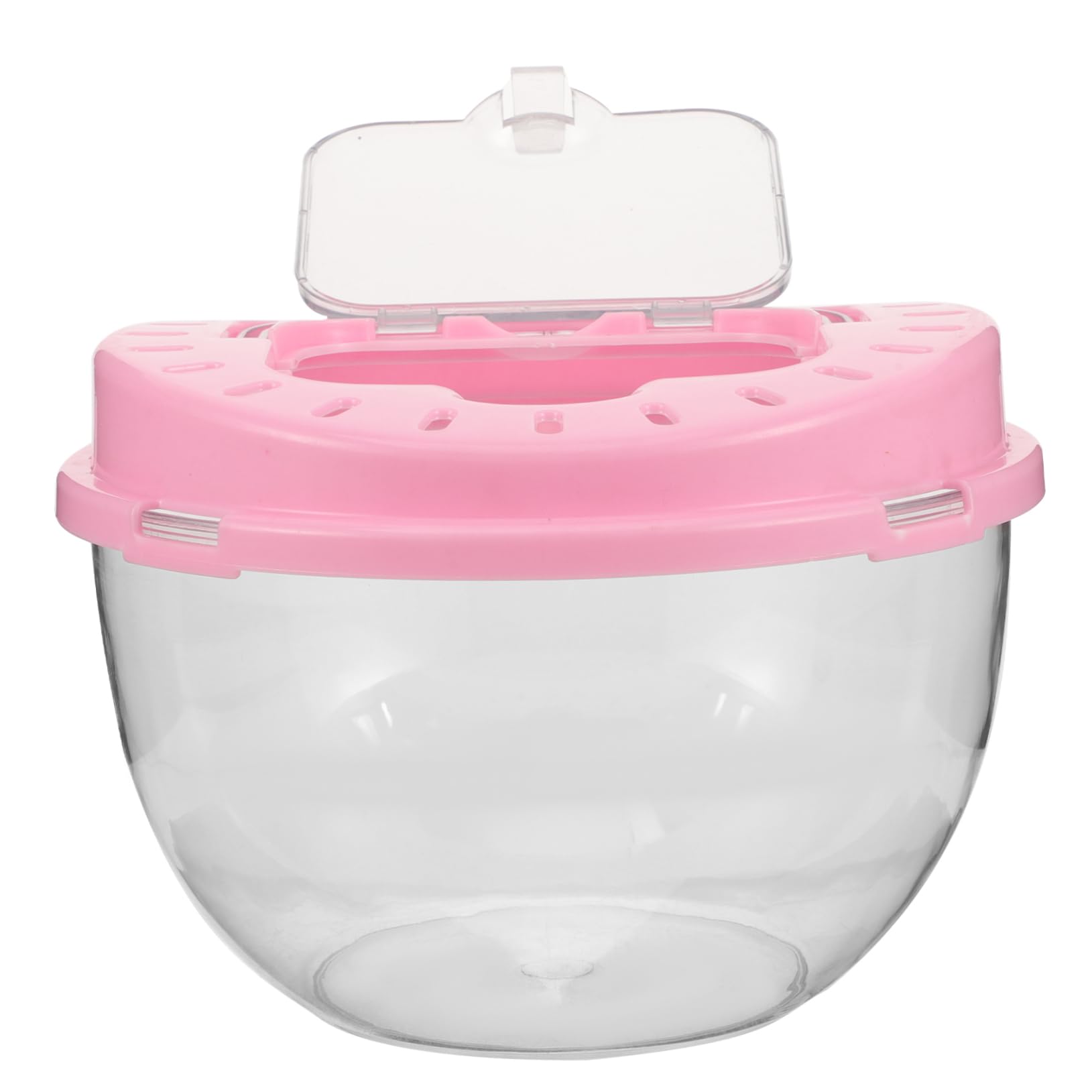 ERINGOGO Sturdy Plastic Hamster Travel Case Small Pet Carrier for Outing Walking Hiking