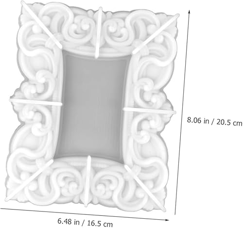 Miniatura 7 de Molde para marco de fotos, moldes de resina epoxi para decoración de resina epoxi, marcos de fotos de silicona, suministros para hacer marcos,