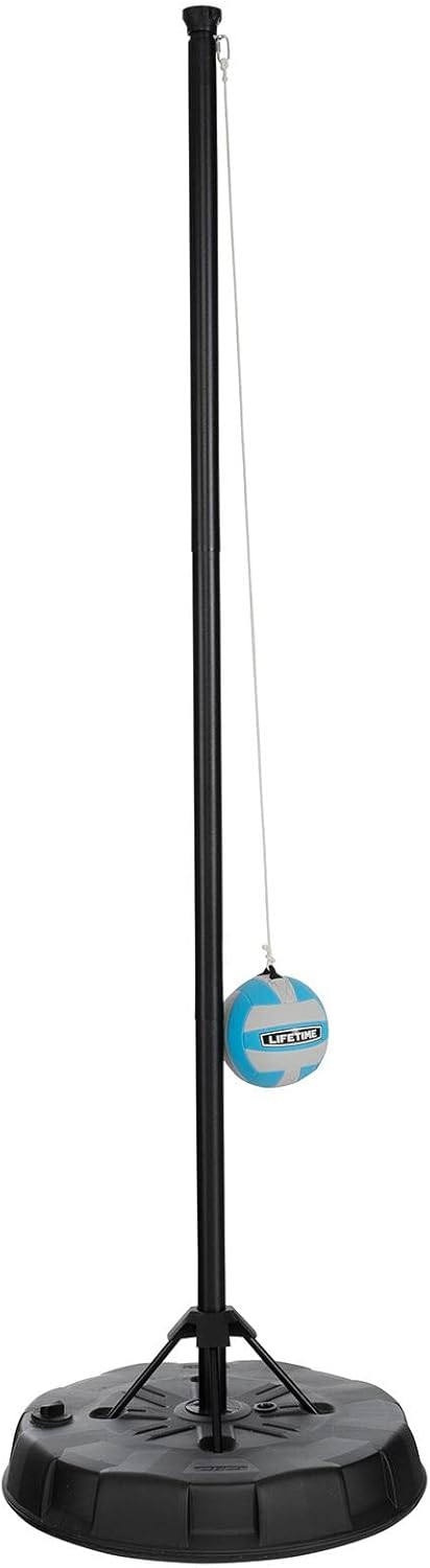 Lifetime 91009 Portable Tetherball System, Black