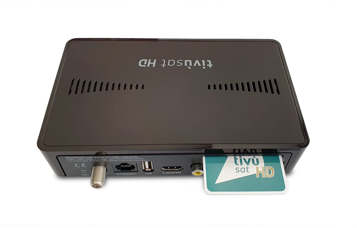 Majestic DEC 265 SAT - Decoder satellitare tivù sat, supporto HEVC MAIN 10, telecomando programmabile, smart card HD e ingresso USB