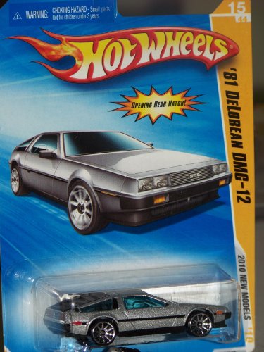Hot Wheels Delorean DMC-12 1:64 escala coleccionable miniatura 1