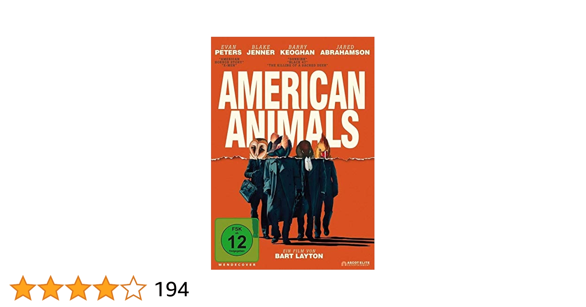 (未使用･未開封品)アメリカン・アニマルズ [DVD] Amazon.co.jp: American Animals : DVD