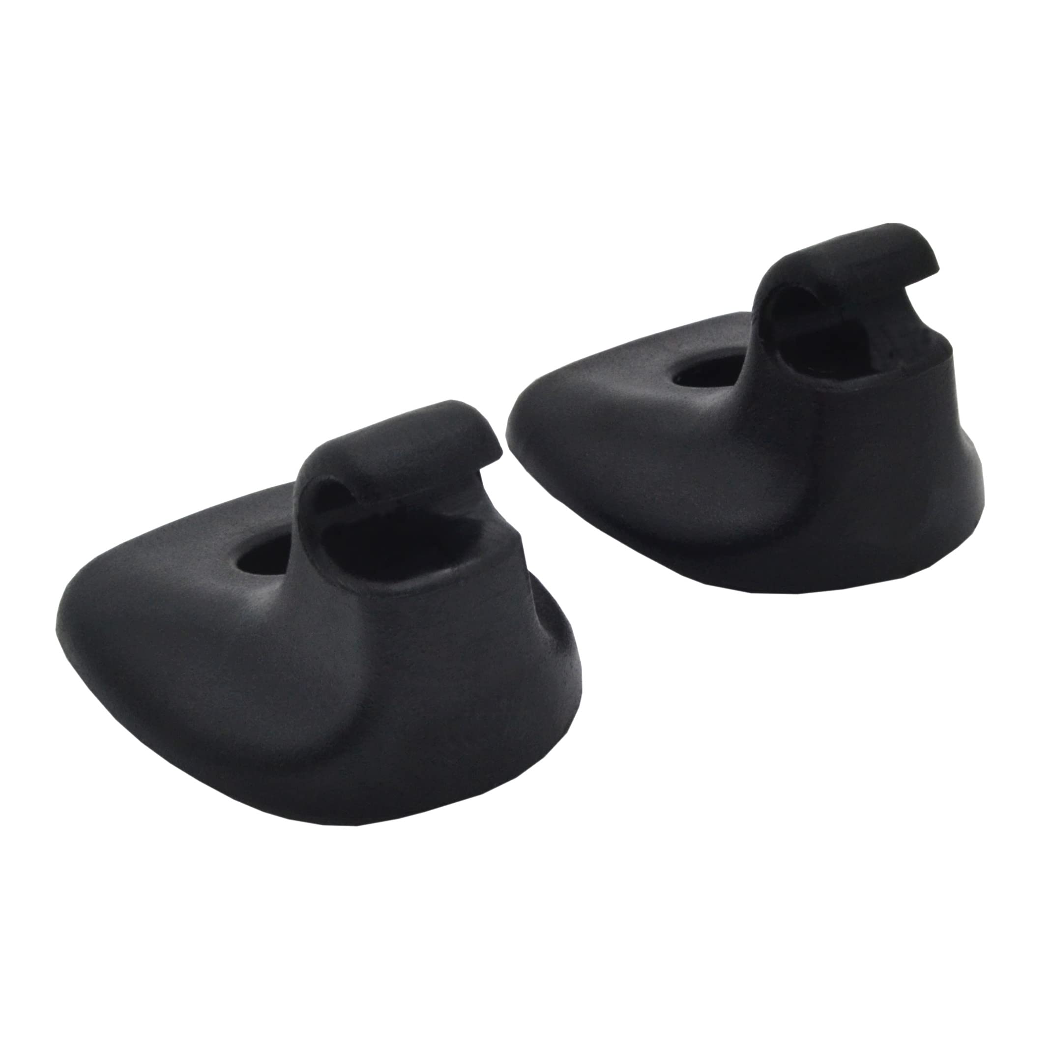 BETRONG 2pcs Sun-Visor Support Clips Compatible with Sebring Avenger 1GW25DX9AA (Black)