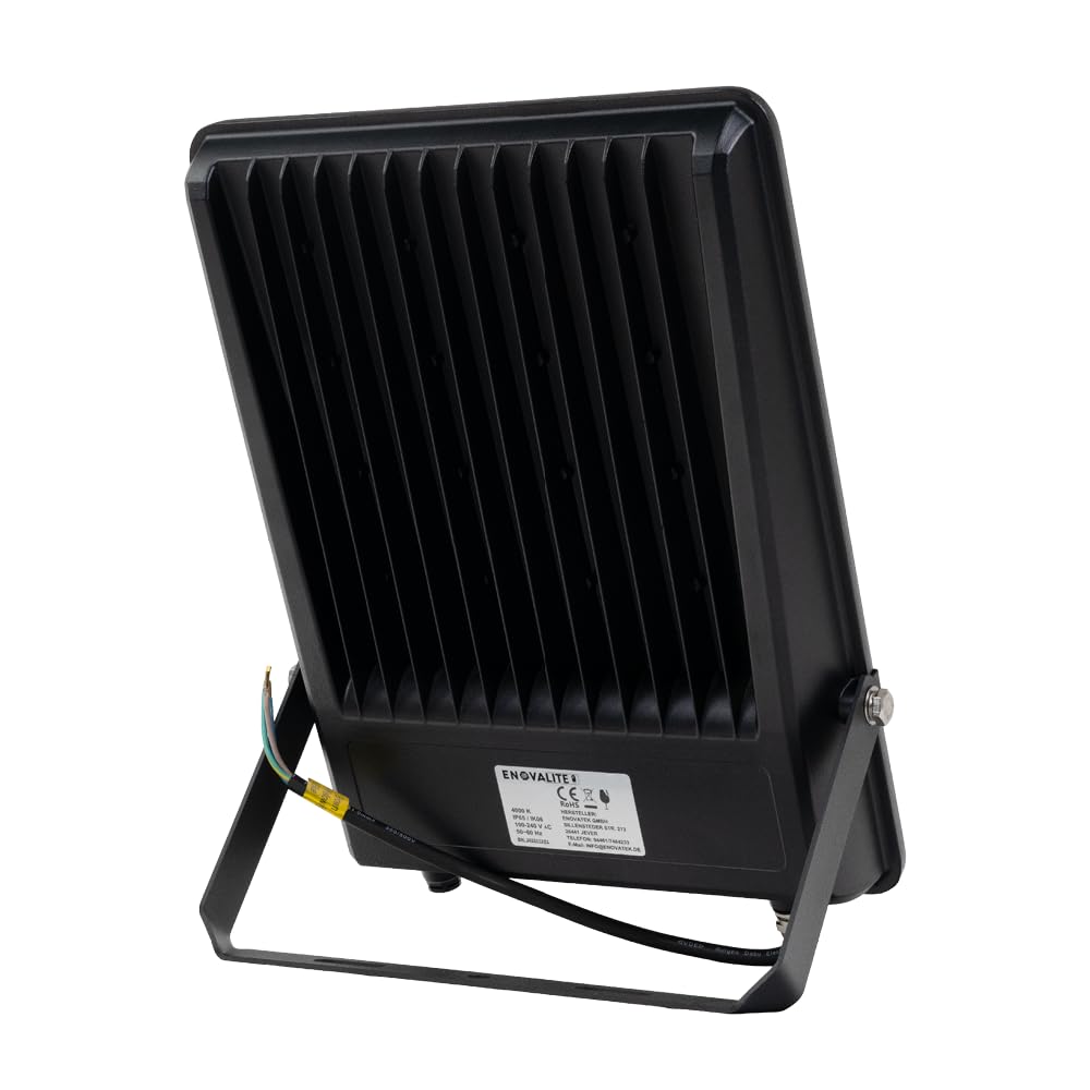 LED Strahler außen 50W - 4000K Neutralweiß 6500lm IP65 Außenlampe Wand - Outdoor Scheinwerfer für Wege Haus Garten & Hof - Außenleuchte Flutlichstrahler Fluter Spotlight