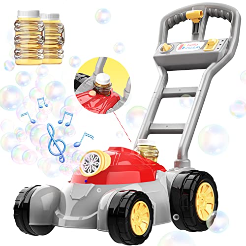 (Upgraded 5000+ Bubbles Per Min) Bubble Lawn Mower,Lawn Mower Bubble ...