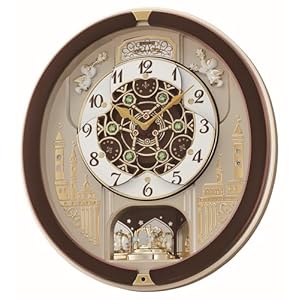 Seiko Melodies in Motion Musical Wall Clock, Spring Dance