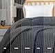 Utopia Bedding Baumwoll Waffeldecke 300 GSM (Anthrazitgrau - 228 x 228 cm), weiche, leichte, atmungsaktive Bettdecke für alle Jahreszeiten